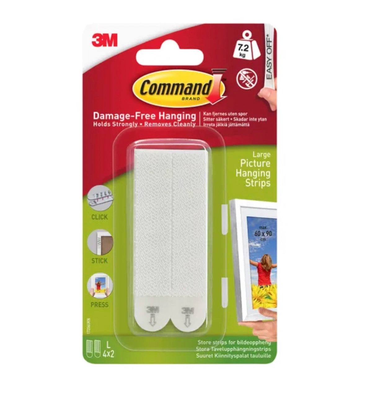 3m Command™ strips for wooden and upvc windows – easyblinds